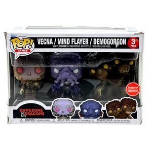 Funko Pop! D&D 3-Pack GameStop Exclusive (Box Damage)